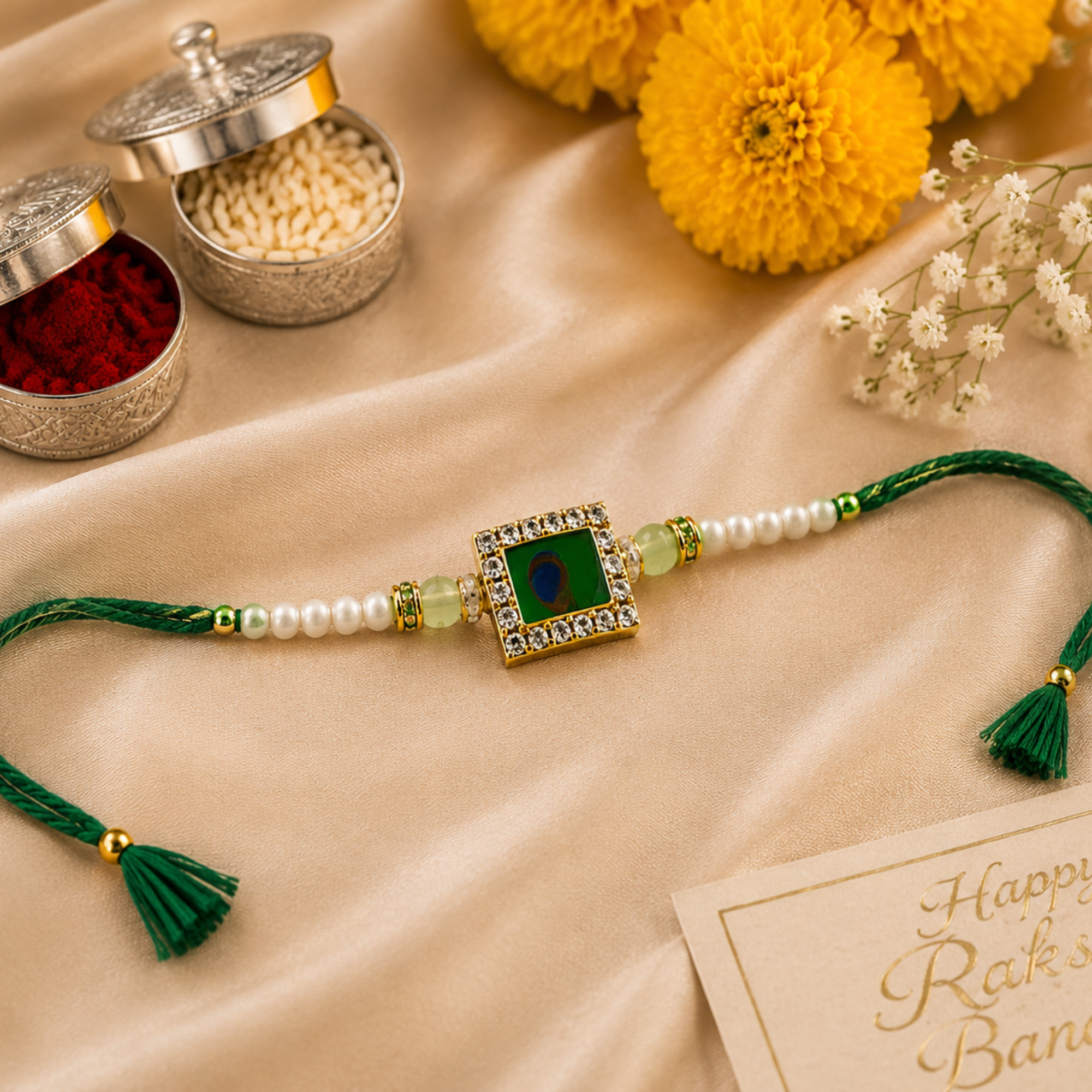 Mayur Royale Pearl Rakhi