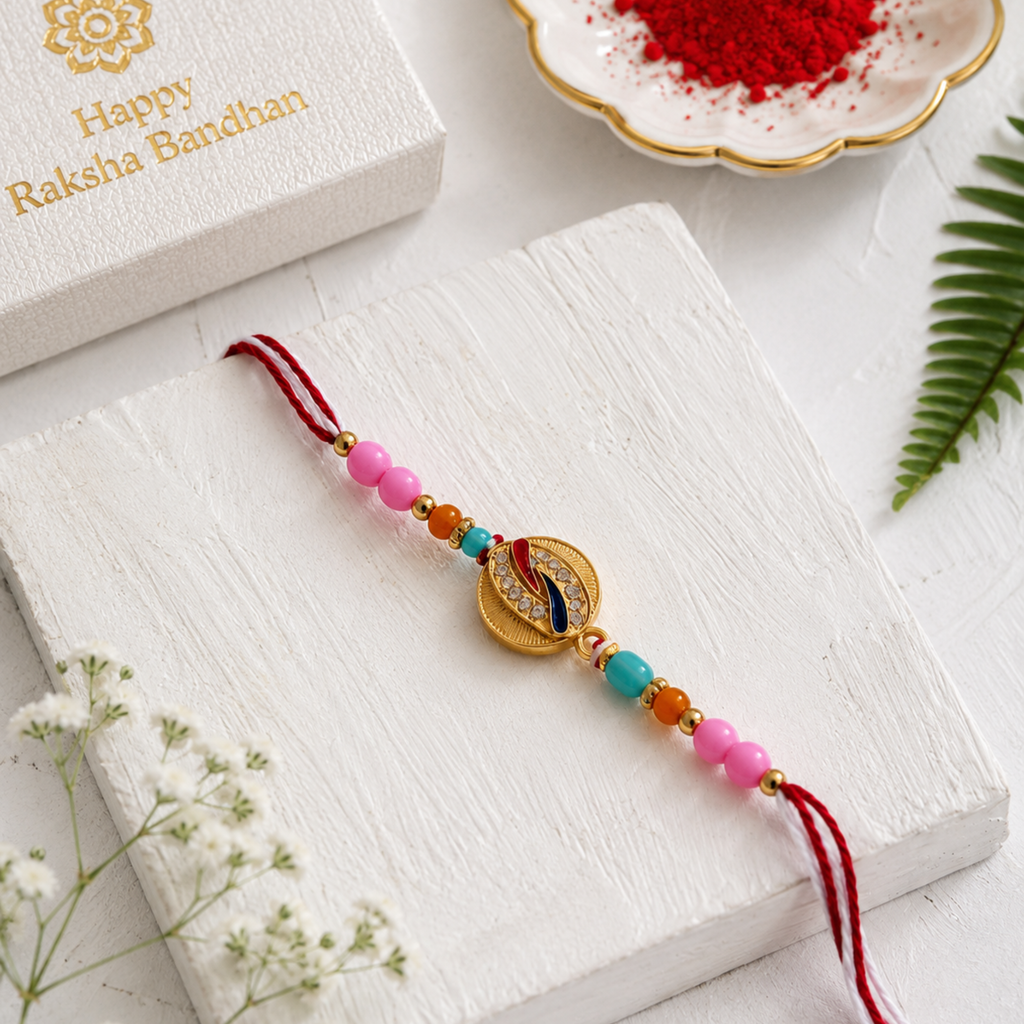 Royal Enamel Rakhi