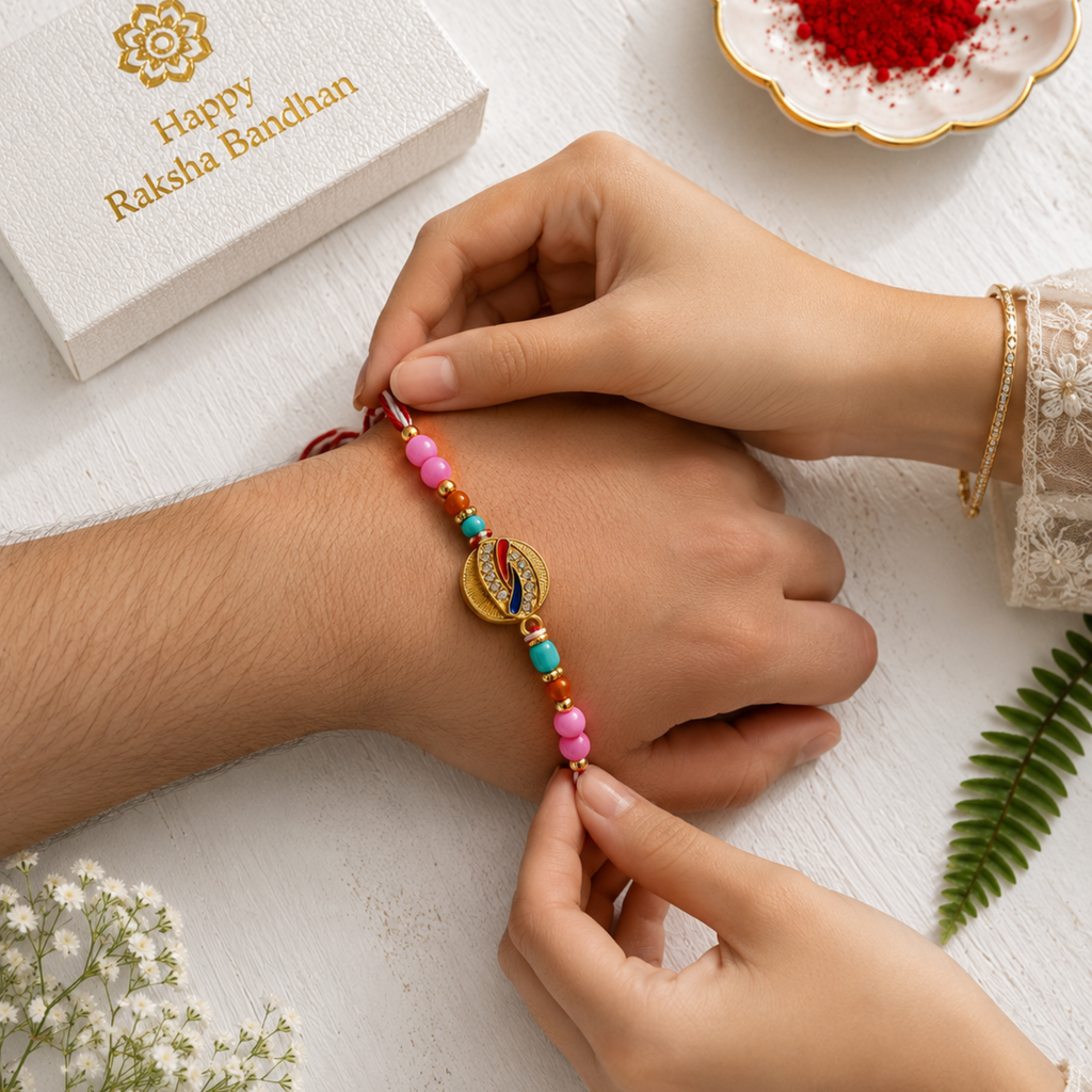 Royal Enamel Rakhi