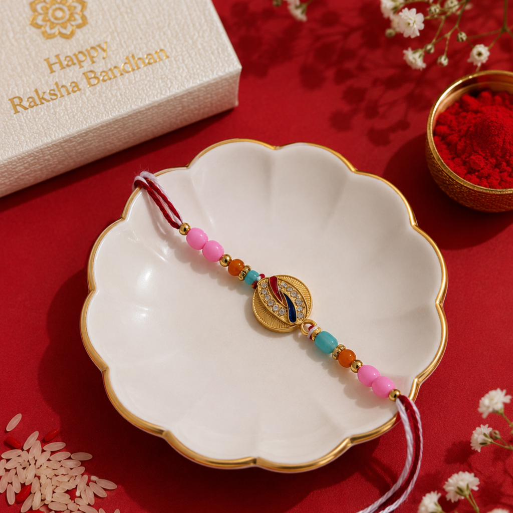 Royal Enamel Rakhi