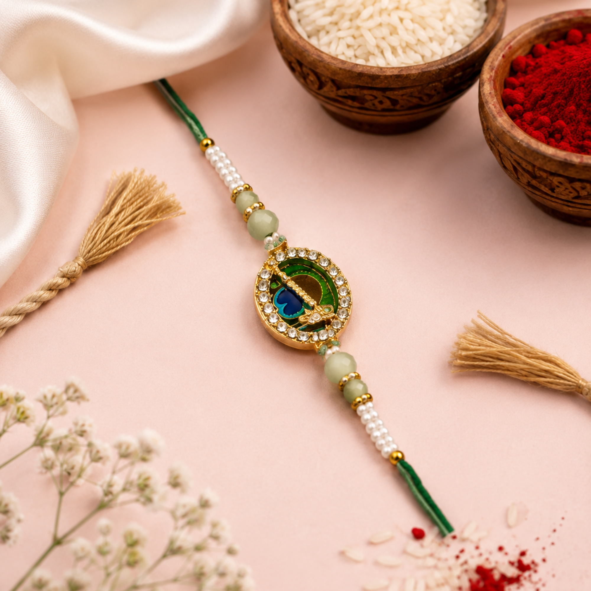 Royal Peacock Rakhi