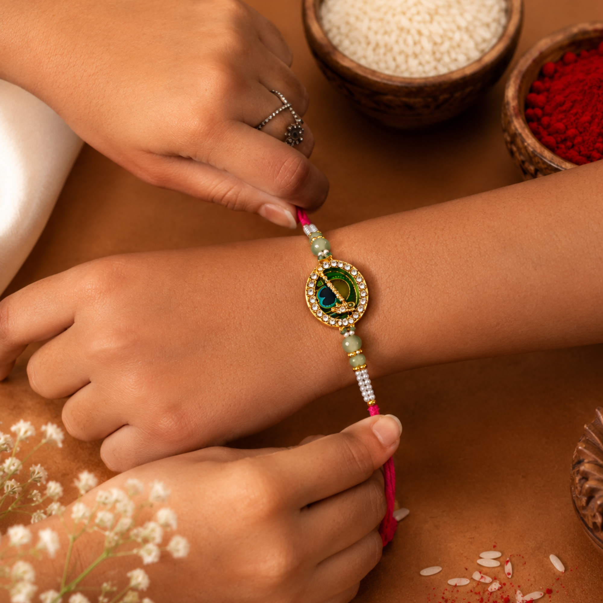Royal Peacock Rakhi